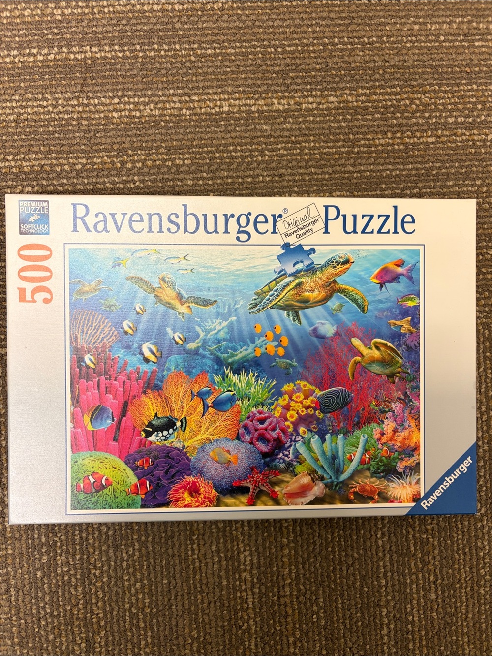 Ravensburger 500-Piece Puzzle 🧩 “Tropical Waters”